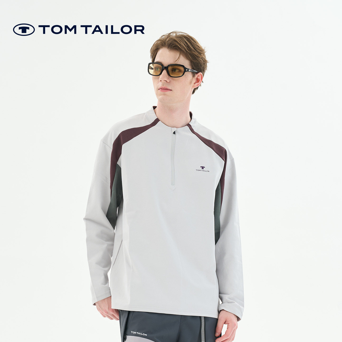 汤姆泰勒抗菌速干防晒短袖