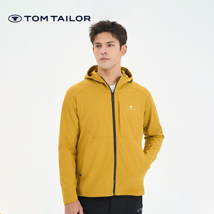 TOM TAILOR 秋季外套男款新款防风保暖休闲户外运动夹克简约上衣