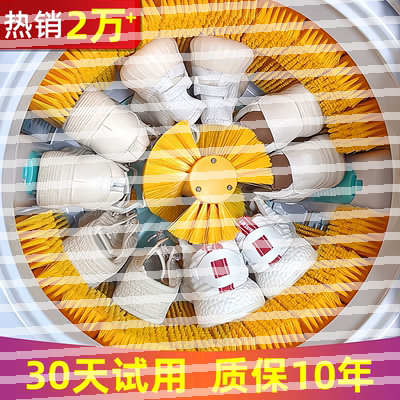 2025新款全壁刷洗鞋机家用小型刷鞋机半全自动洗脱烘一体洗衣神器