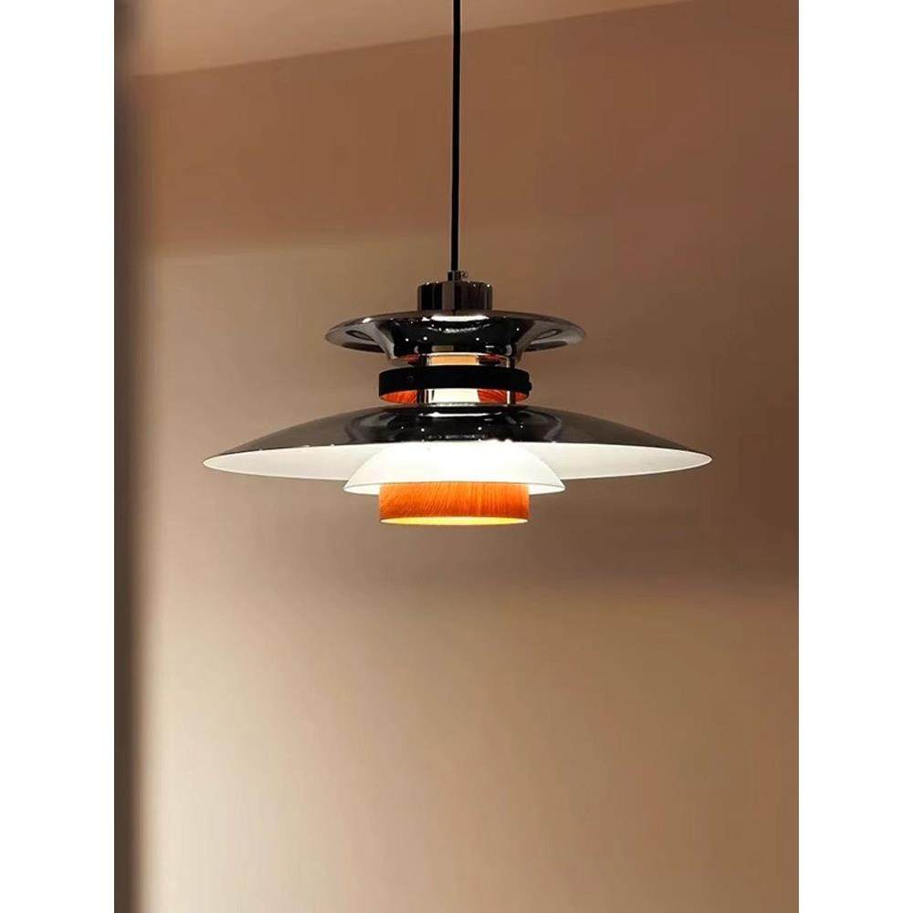 包豪斯新款胡桃木纹飞碟餐厅吊灯可移位轨道升降吧台摇臂覆古吊灯,家装灯饰光源,餐厅吊灯,淘宝优惠券,粉丝福利购,淘宝优惠卷