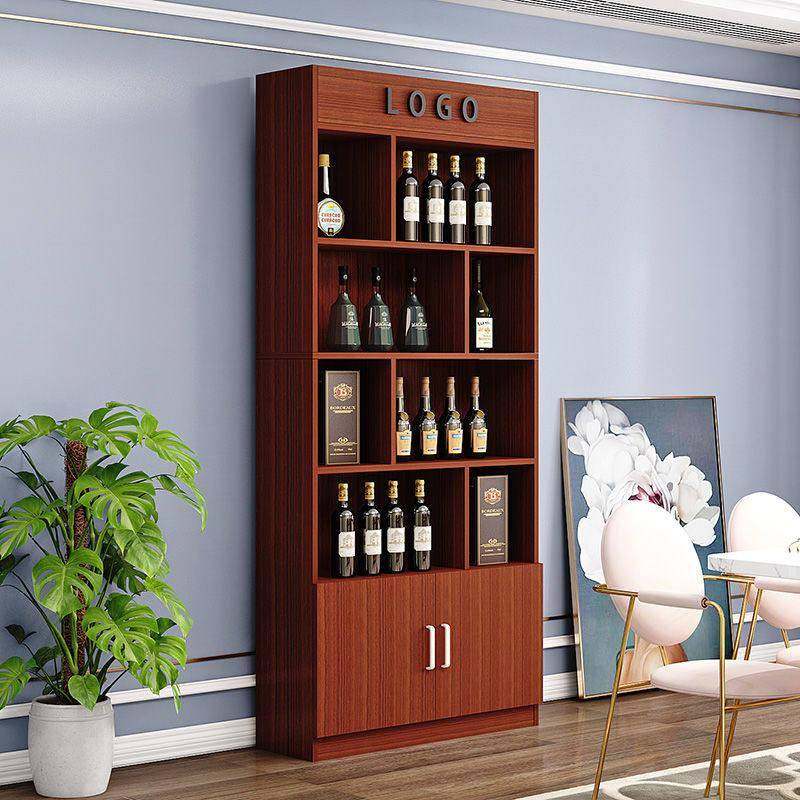 红酒柜展示柜客厅隔间展示架酒架茶叶酒柜家用落地柜陈列烟柜货柜