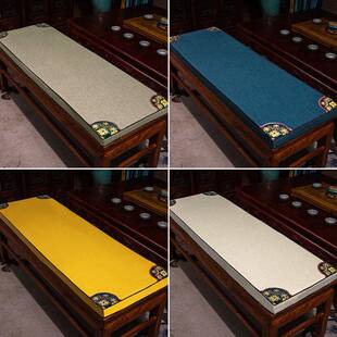 红木沙发坐垫长条垫子长方形卡座沙发海绵垫套棉麻实木板凳椅垫