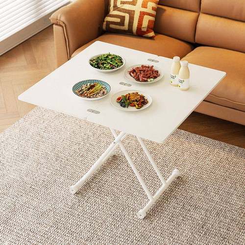 升降茶几可移动桌子多功能家用小户型餐桌简易书桌免安装折叠桌