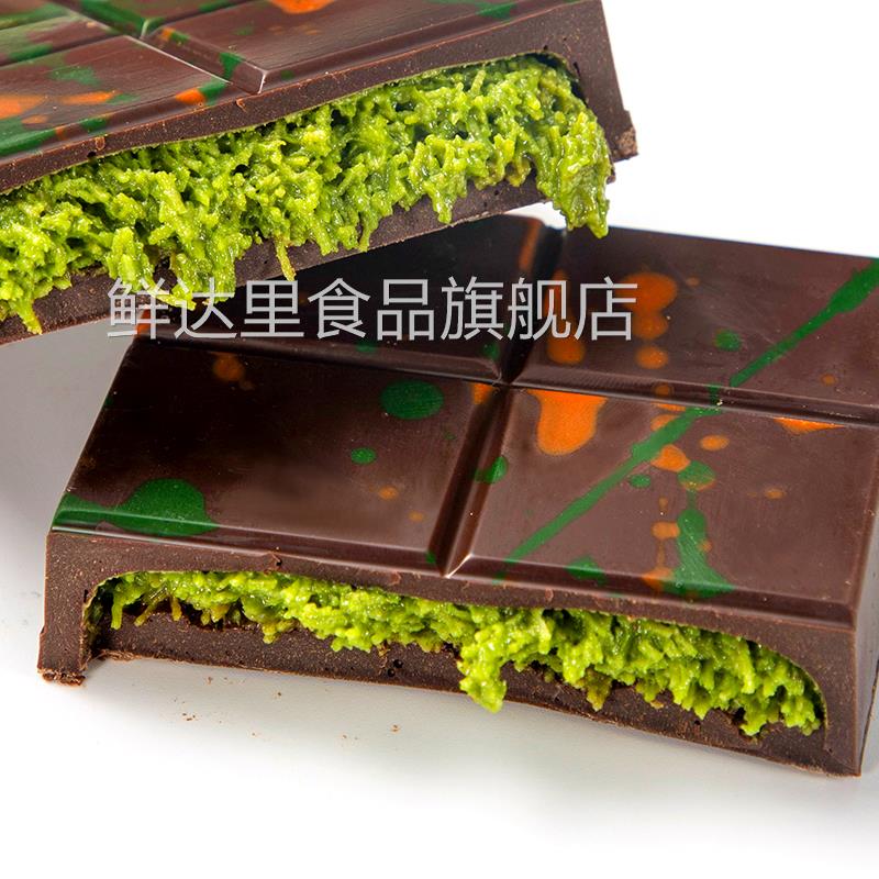 迪拜巧克力fix开心果酱面包丝夹心风味手工千丝酥纯可可脂旗舰店