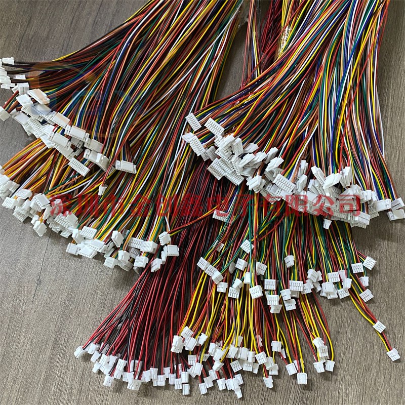 GH1.25MM电子线带锁扣2P3P4P5P6P8P10P12P13P15P16P/15/20/30CM长