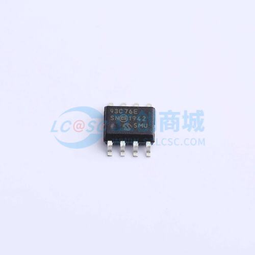 EEPROM 93C76-E/SN SOIC-8 8Kbit 2MHz 原装正品