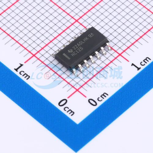 缓冲器/驱动器/收发器 SN74HC125D SOIC-14 原装正品 电子元器件