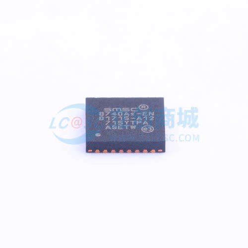 以太网收发器 LAN8740AI-EN QFN-32-EP(5x5) 原装