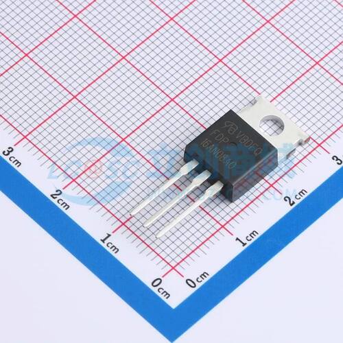 场效应管(MOSFET) FDP16AN08A0-VB TO-220AB 80V 100A 1个N沟道