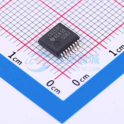 信号开关/编解码器/多路复用器 SN74CBT3253CDBR SSOP-16-208mil