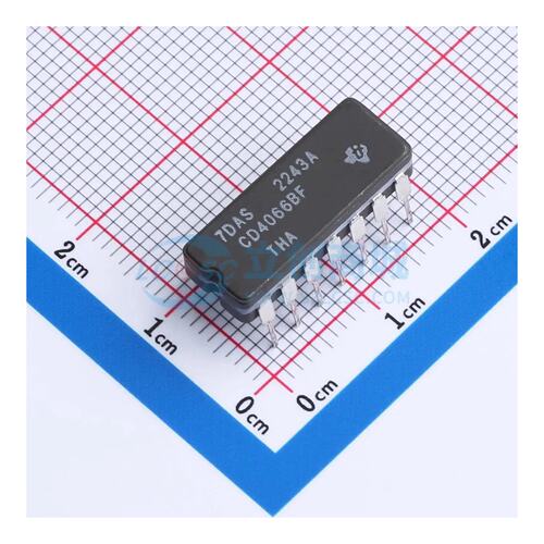 信号开关/编解码器/多路复用器 CD4066BF CDIP-14 原装正品 电子