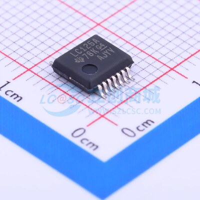 缓冲器/驱动器/收发器 SN74LVC125ADBR SSOP-14-208mil 原装正品