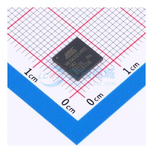 单片机芯片 ATMEGA32U4RC-MU VQFN-44-EP(7x7) 32KB 16MHz