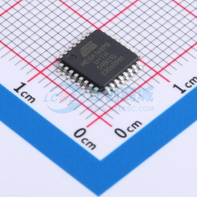 单片机芯片 ATMEGA168PB-AUR TQFP-32(7x7) 16KB 20MHz