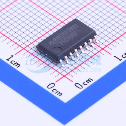 RS-485/RS-422芯片 SN75C1167NSR SOIC-16-208mil 原装正品