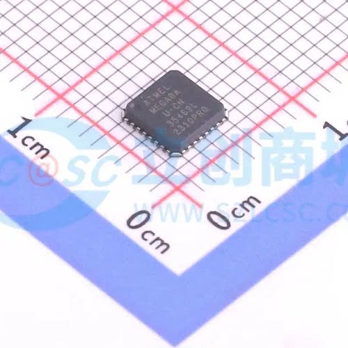 单片机芯片 ATMEGA8A-MU QFN-32-EP(5x5) 8KB 16MHz