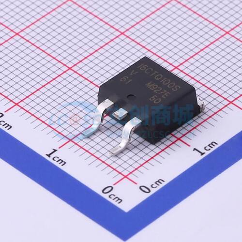 肖特基二极管 VS-16CTQ100S-M3 D2PAK(TO-263AB) 100V 8A