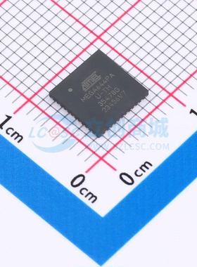 单片机芯片 ATMEGA644PA-MU VQFN-44(7x7) 64KB 20MHz