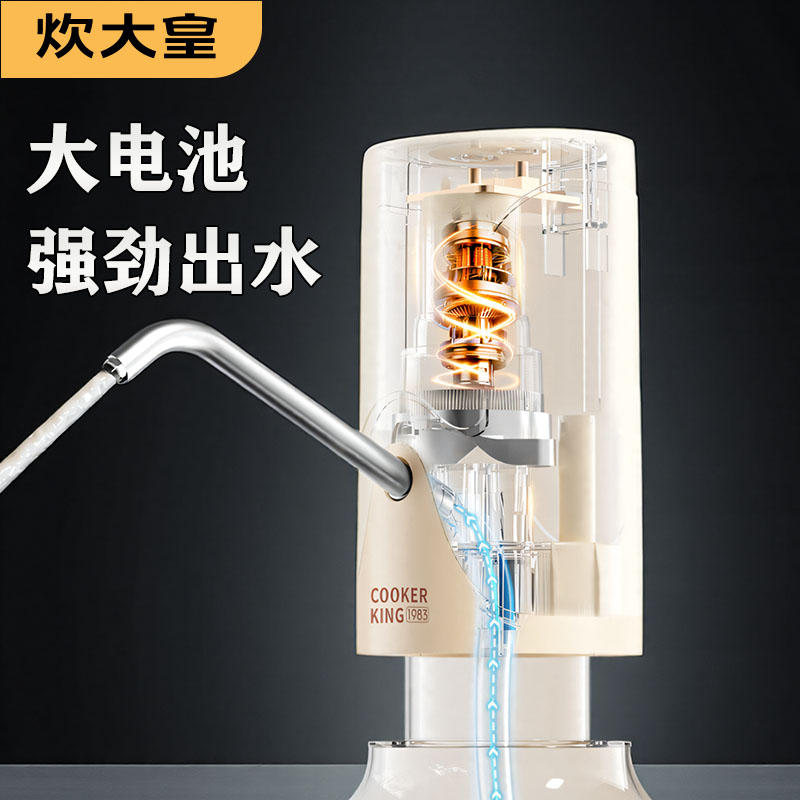 炊大皇饮水器电动抽水器自动上水