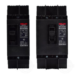 3901 塑料外壳式 100 DZ15 100A空气开关63A40A 断路器空开