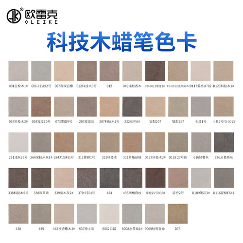 木器家俱修补科技木常规蜡笔补漆笔修色笔木门木衣柜钉眼化合填充