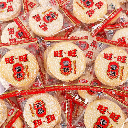 旺旺雪饼仙贝正品整箱批发