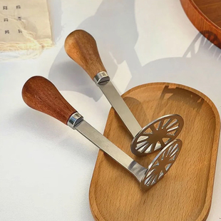 不锈钢小熊压泥器芋泥土豆紫薯泥牛油果捣碎器宝宝辅食工具捣碎勺