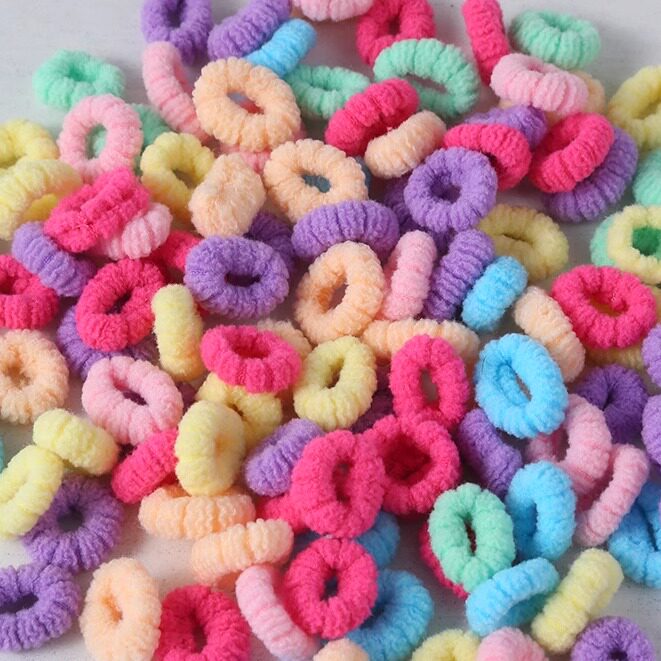 儿童发圈高弹力不伤发宝宝发绳女童扎头发皮筋头绳发饰高马尾女童