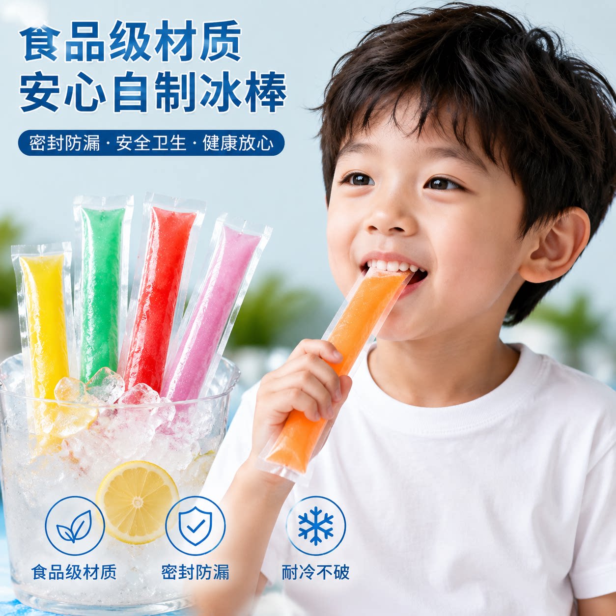一次性棒棒冰袋碎碎冰