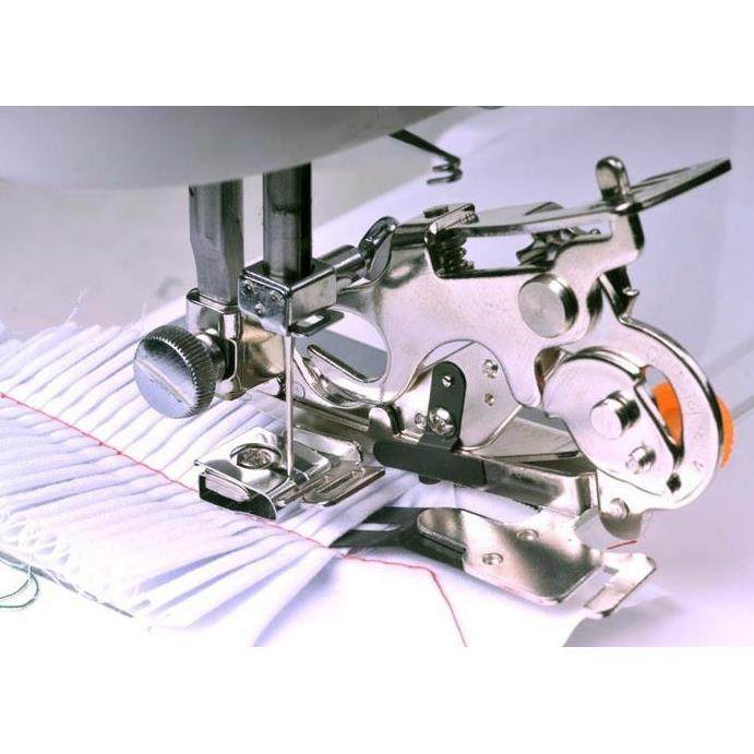 兄弟家用电动多功能缝纫机配件抽褶碎褶风琴褶皱厚料终极打褶压脚