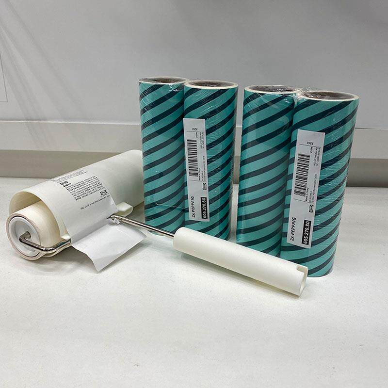 家用佩普里格滚筒式除尘器家用粘毛器可撕式粘尘粘纸滚撕纸替换芯