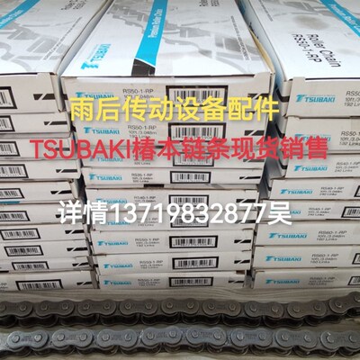 TSUBAKI椿本RS35 40 50 60 80单排链条06C08A10A12A16A进口传动链