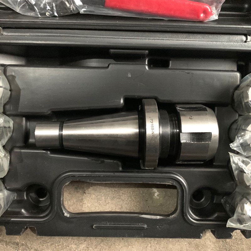 莫氏锥柄铣夹头套装高精度铣刀夹头3号4号NT40铣刀柄J7316B铣夹头