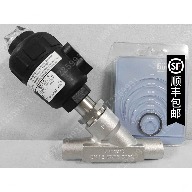 burkert 不锈钢气动阀 dn15 pn16 丝扣安装 00001135/1135 现货