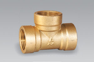 正品埃美柯649黄铜加厚内丝三通内螺纹直通DN32(1.25寸)专卖店