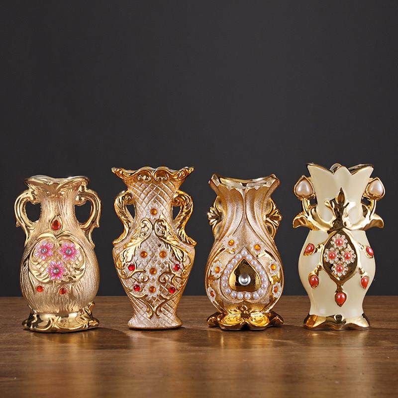 欧式陶瓷花瓶创意时尚简约现代客厅餐桌电视柜干花插花器摆件装饰,家居饰品,花瓶,淘宝优惠券,粉丝福利购,淘宝优惠卷
