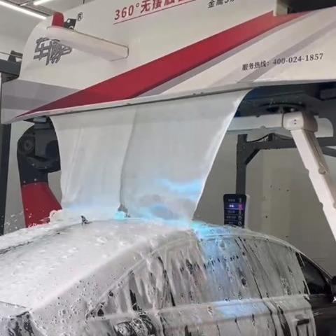 全自动无接触洗车机大型商用金鹰s800pro六风机洗车设备