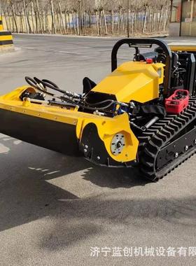 开辟机器人森林火灾扑救装备隔离带开辟车消防防火遥控割灌机