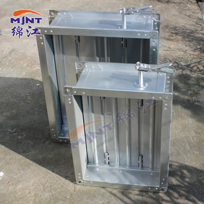 厂家直销共板手动风阀调节电 气动镀锌304不锈钢镀锌材料定做上海