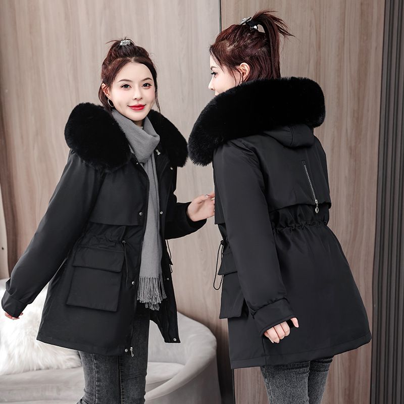 一衣三穿派克服女中长款内