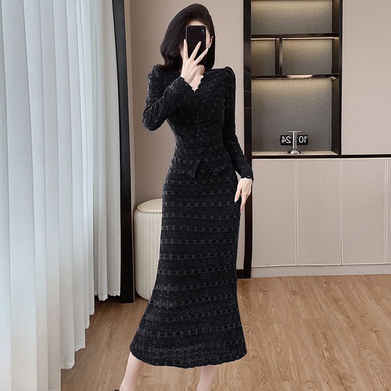 2025秋冬新款时尚小香风气