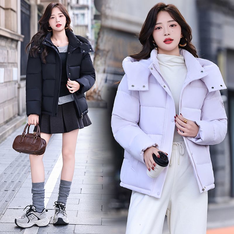 洋气运动棉服面包服女短款爆款秋冬外套加厚宽松2025网红棉衣大码