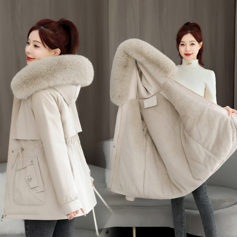 一衣三穿派克服女中长款内