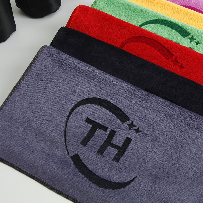 理发店美容院毛巾绣字定制LOGO