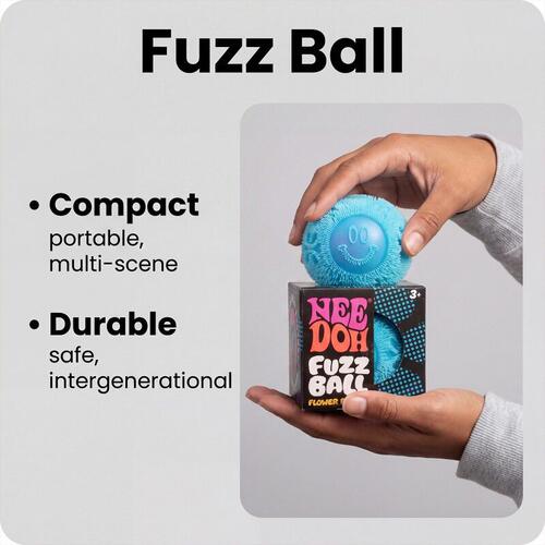 创意治愈柔软捏捏needohfuzzball