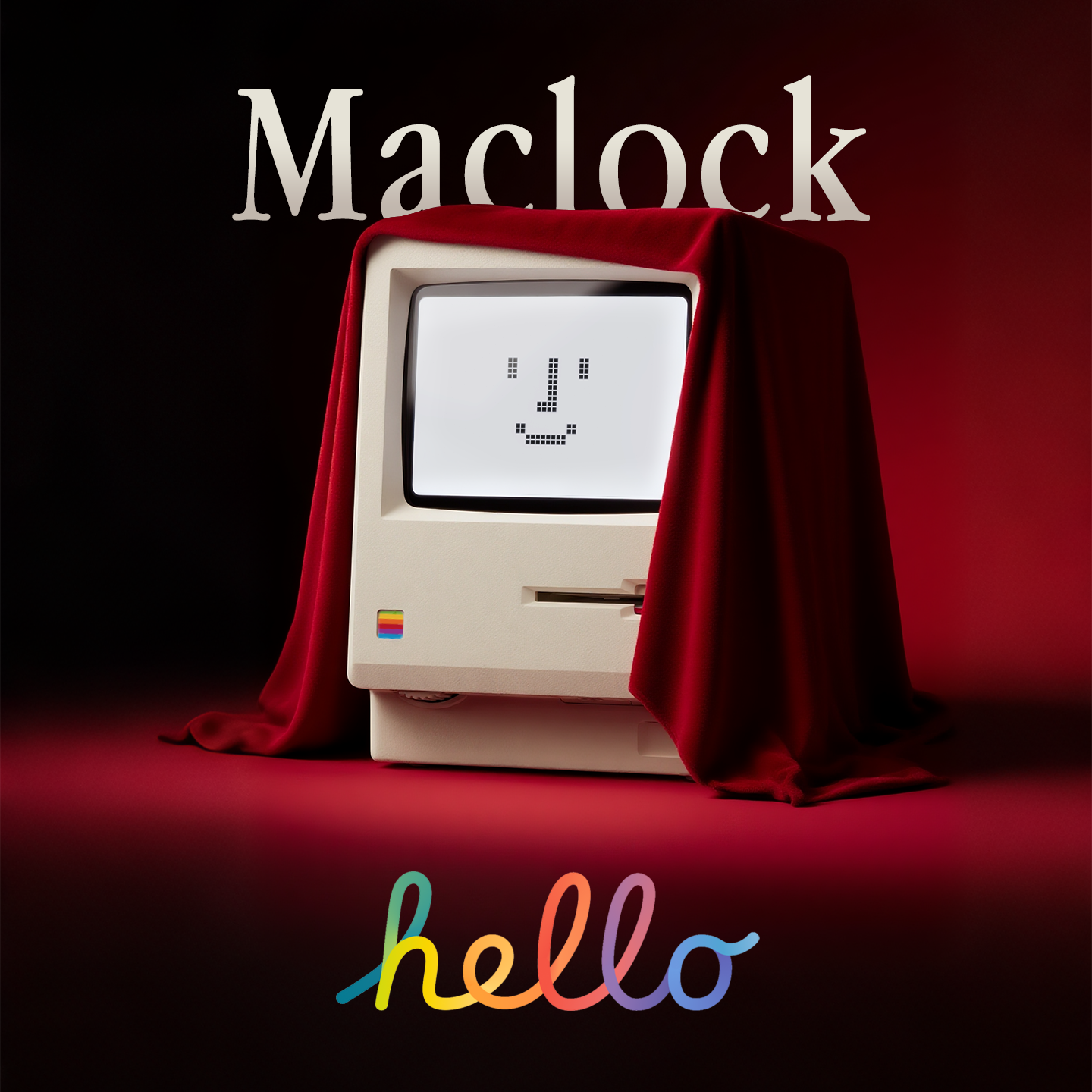 送男生礼物经典复古麦金塔闹钟时