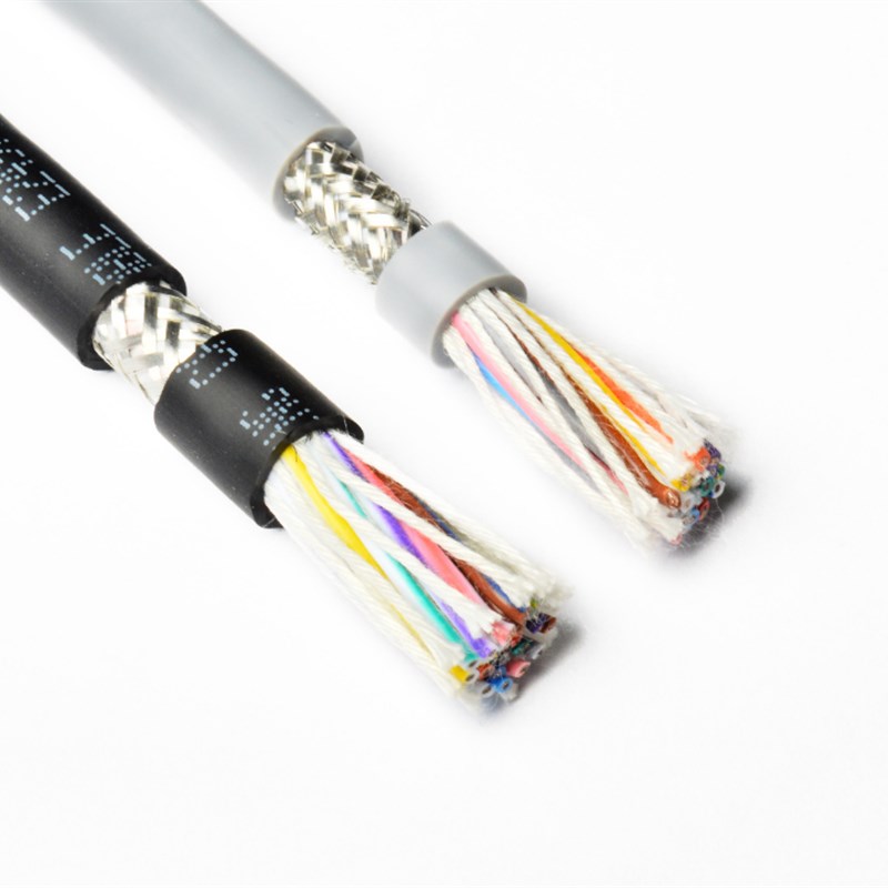 带屏蔽UL2464AWG16号超高柔性拖链高速运动耐弯折控制信号电缆线