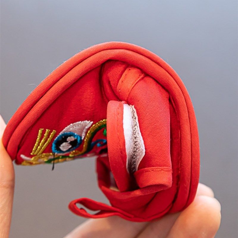 虎头鞋婴儿鞋子二棉1岁抓周老虎鞋软底宝宝步前鞋7-12个月9秋冬季