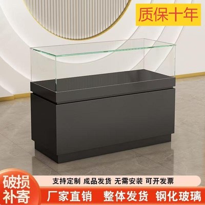 定制玻璃展示柜珠宝首饰柜博物馆古董玉器陈列柜手机样产品展览台