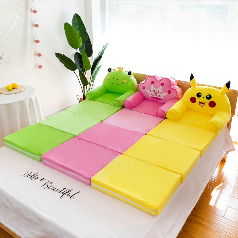 四层儿童小沙发折叠可爱卡通女孩公主宝宝懒人座椅凳榻榻米幼儿园,住宅家具,儿童沙发,淘宝优惠券,粉丝福利购,淘宝优惠卷